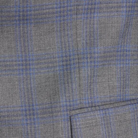 Peter Millar Flynn Tailored Fit Plaid Wool Sport Coat - Picture 6 of 7